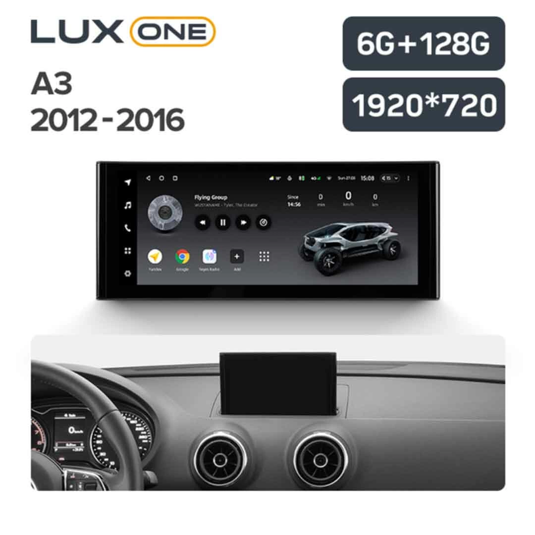 Navigatie Auto Teyes Lux One Audi A3 8V 2013-2020 6+128GB 12.3" IPS Octa-Core 2.0 GHz Android 4G DSP Bluetooth 5.1 [2]
