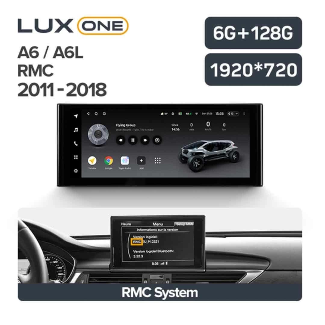 Navigatie Auto Teyes Lux One Audi A6 C7 2012-2018 6+128GB 12.3" IPS Octa-Core 2.0 GHz Android 4G DSP Bluetooth 5.1 [2]