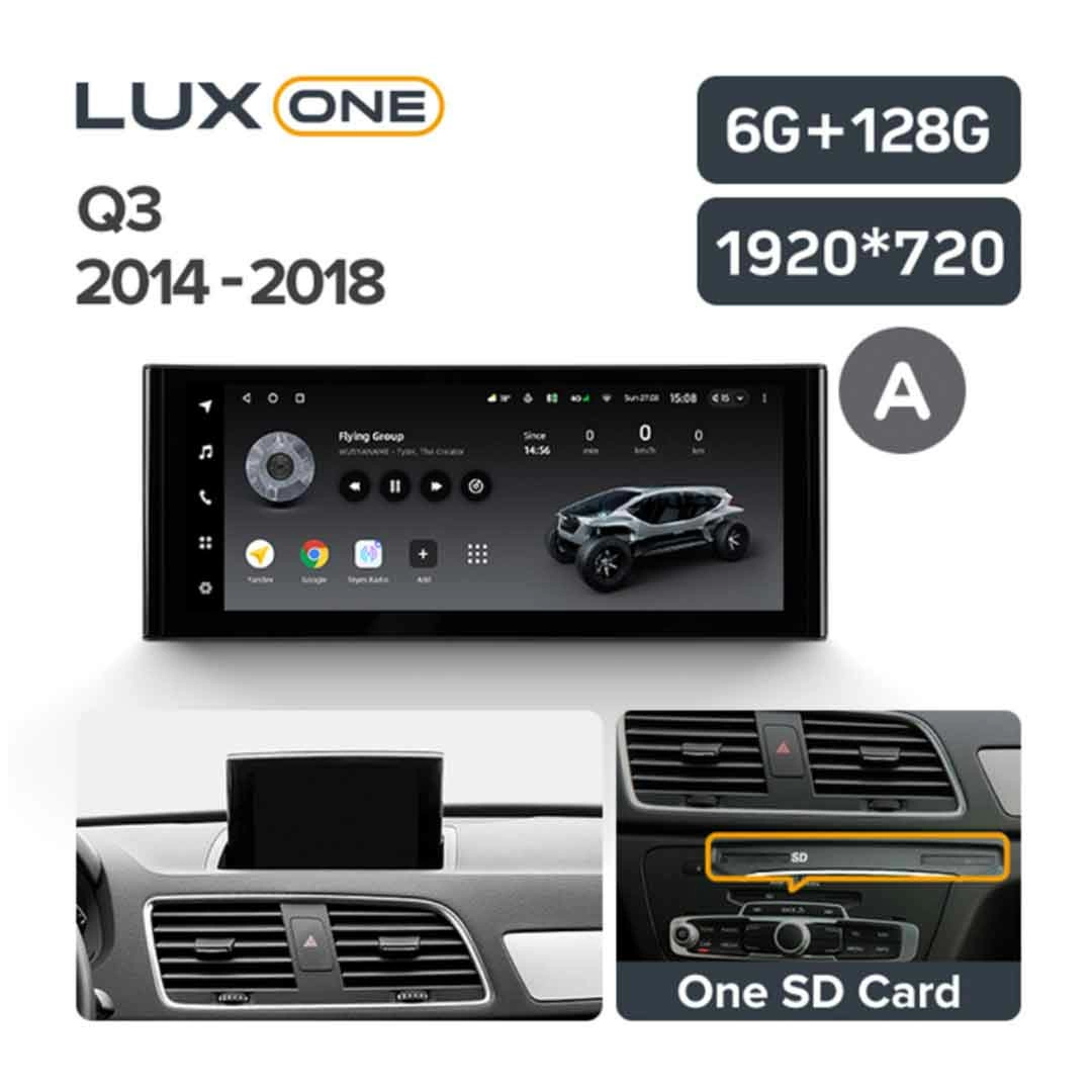 Navigatie Auto Teyes Lux One Audi Q3 8U 2011-2018 6+128GB 12.3" IPS Octa-Core 2.0 GHz Android 4G DSP Bluetooth 5.1 [3]
