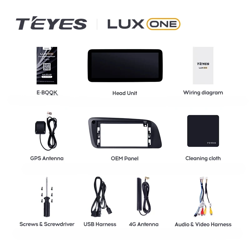 Navigatie Auto Teyes Lux One Audi Q5 8R 2008-2017 4+32GB 12.3" IPS Octa-core 2Ghz, Android 4G Bluetooth 5.1 DSP [6]