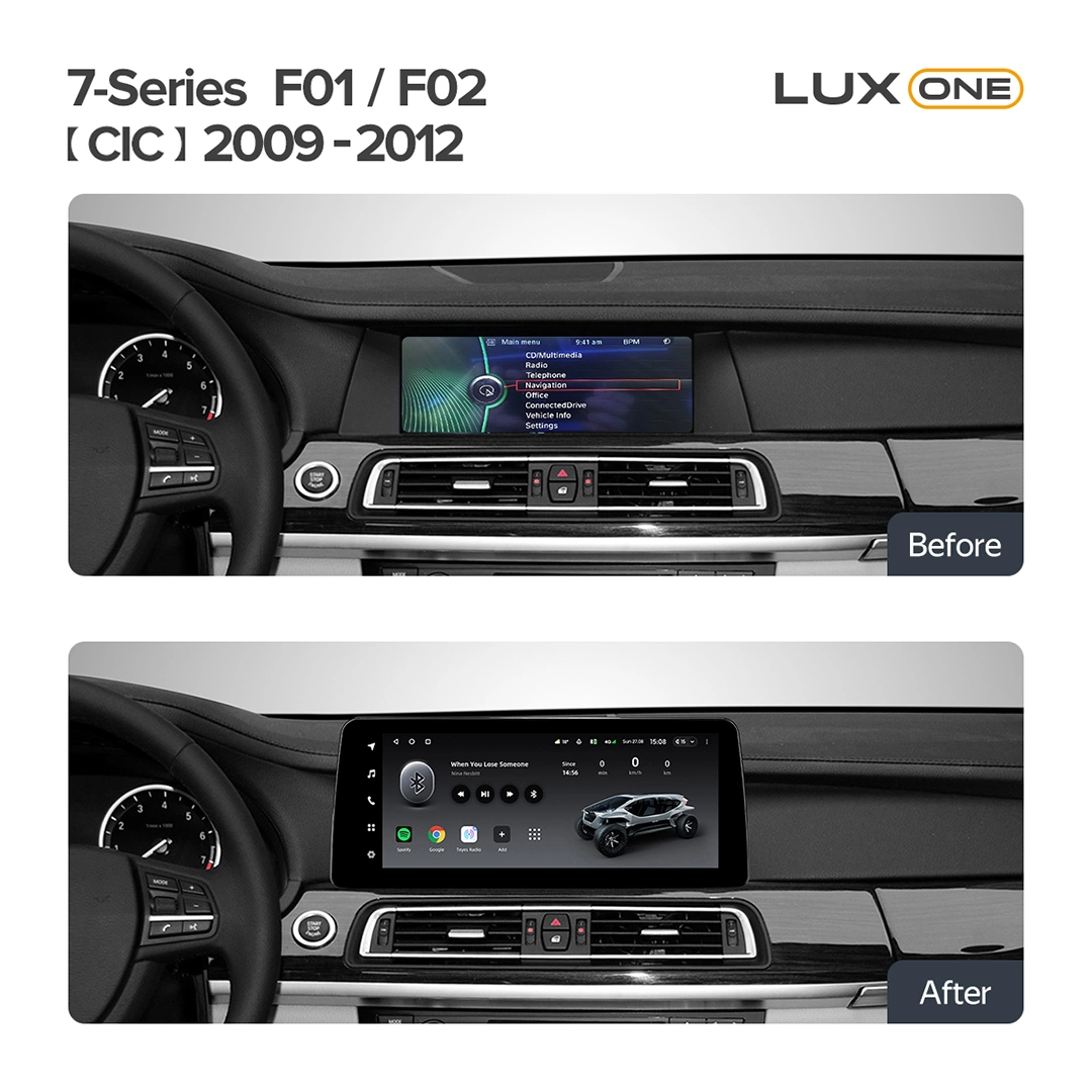 Navigatie Auto Teyes Lux One BMW BMW 7- Series F01 F02 CIC 2009-2012 CIC 6+128GB 12.3" IPS Octa-core 2Ghz, Android 4G Bluetooth 5.1 DSP [3]