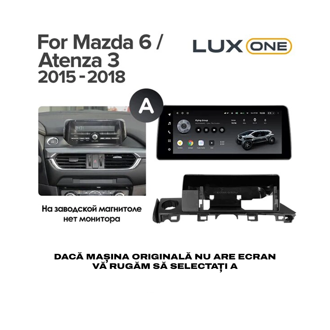 Navigatie Auto Teyes Lux One Mazda 6 2012-2017 4+32GB 12.3" IPS Octa-core 2Ghz, Android 4G Bluetooth 5.1 DSP [6]