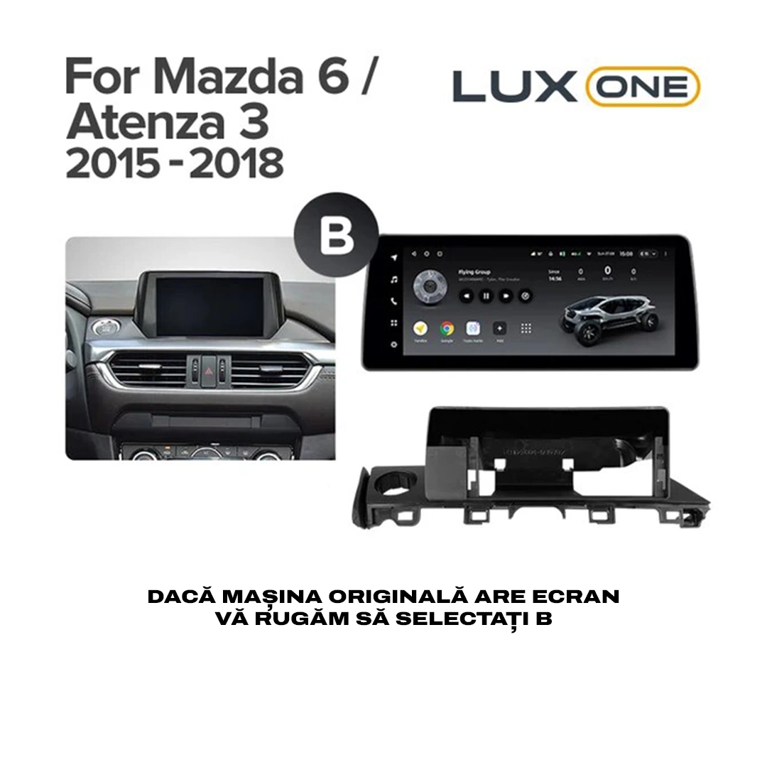 Navigatie Auto Teyes Lux One Mazda 6 2012-2017 4+32GB 12.3" IPS Octa-core 2Ghz, Android 4G Bluetooth 5.1 DSP [7]