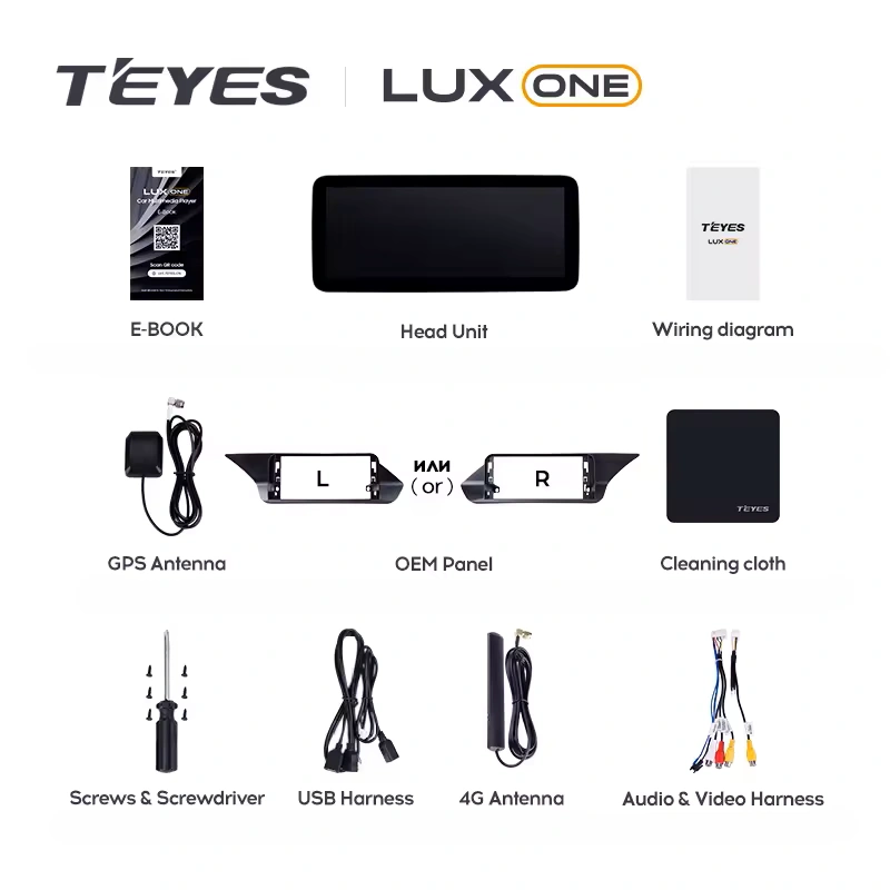 Navigatie Auto Teyes Lux One Mercedes-Benz E Class W212 2010-2016 NTG 4.5 6+128GB 12.3" IPS Octa-core 2Ghz, Android 4G Bluetooth 5.1 DSP [1]