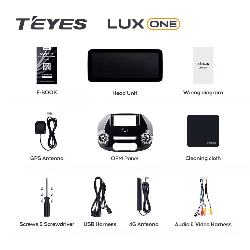 Navigatie Auto Teyes Lux One Mercedes-Benz Vito 3 2014-2023 6+128GB 12.3" IPS Octa-core 2Ghz, Android 4G Bluetooth 5.1 DSP [4]