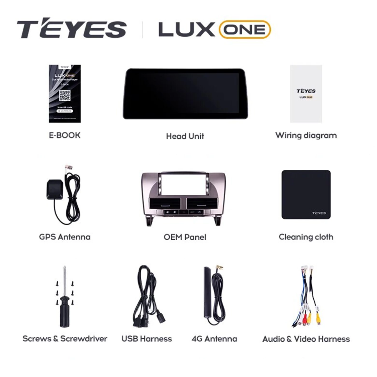 Navigatie Auto Teyes Lux One Toyota Harrier 2003-2013 4+32GB 12.3" IPS Octa-core 2Ghz, Android 4G Bluetooth 5.1 DSP [6]