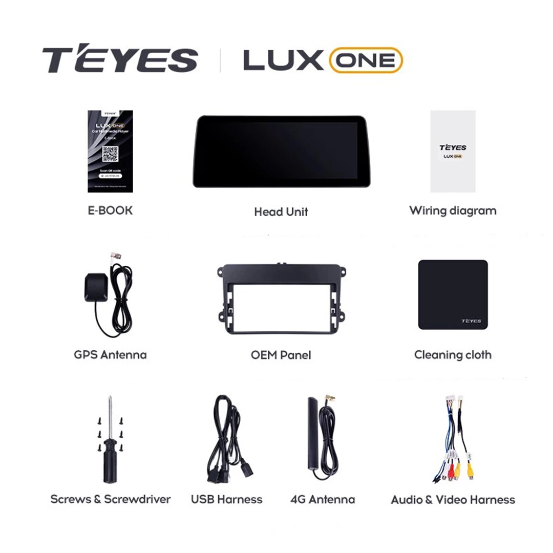 Navigatie Auto Teyes Lux One Volkswagen Passat B6 2005-2010 4+32GB 12.3" IPS Octa-core 2Ghz, Android 4G Bluetooth 5.1 DSP [6]