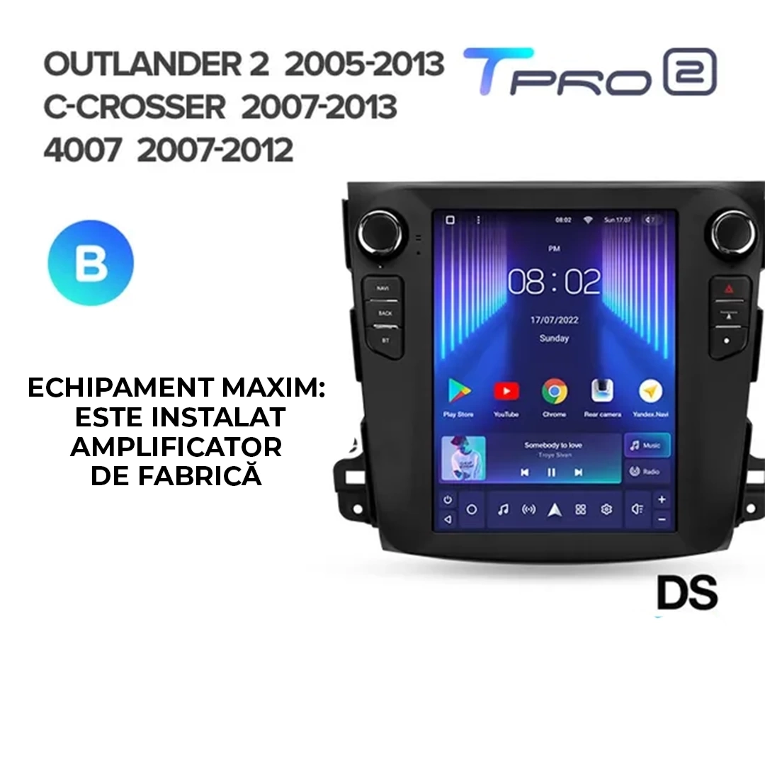 Navigatie Auto Teyes Tip Tesla TPRO 2 Citroen C-Crosser 2007-2012 3+32GB 9.7" QLED Octa-core 1.8Ghz, Android 4G Bluetooth 5.1 DSP [4]