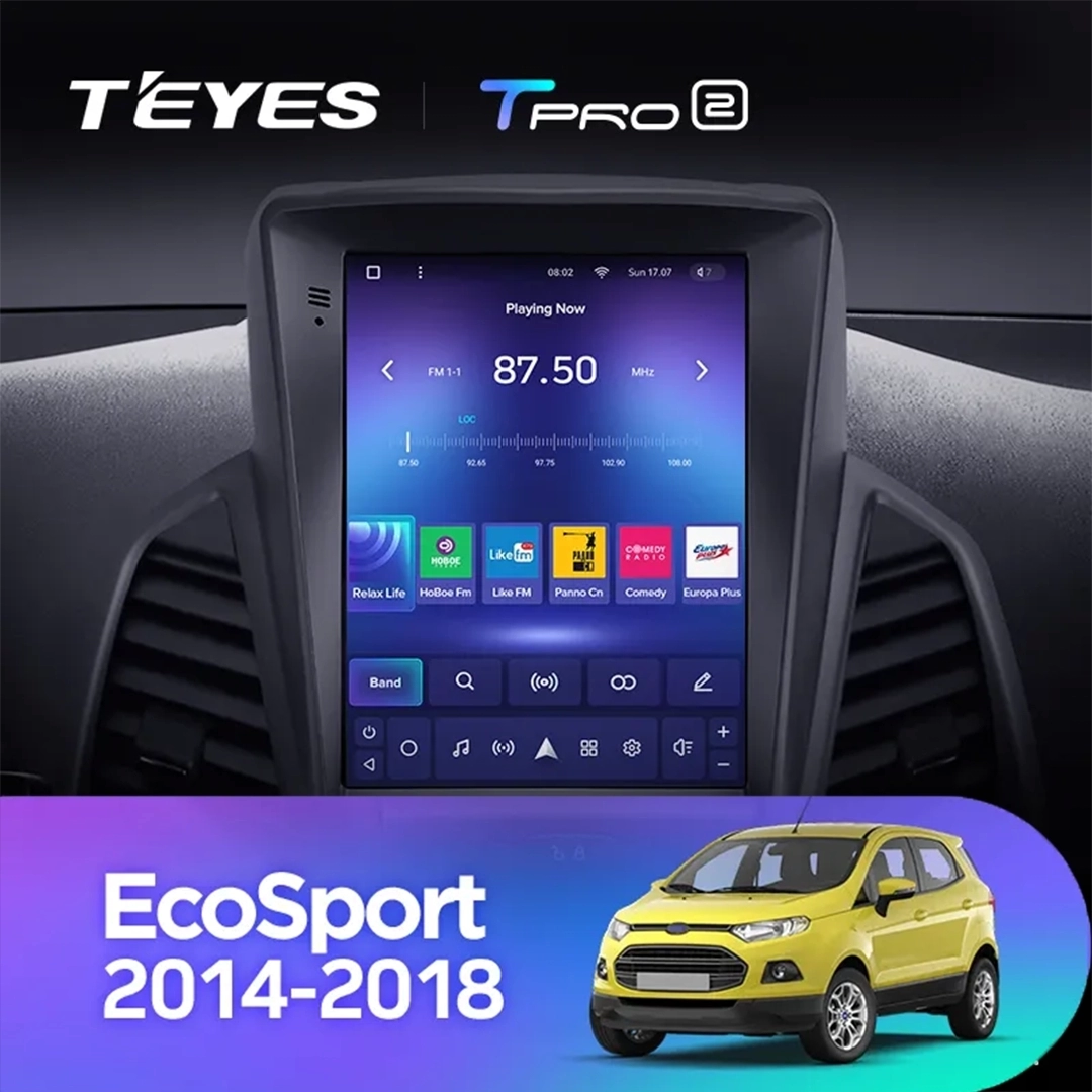 Navigatie Auto Teyes Tip Tesla TPRO 2 Ford EcoSport 2014-2023 3+32GB 9.7" QLED Octa-core 1.8Ghz, Android 4G Bluetooth 5.1 DSP [4]