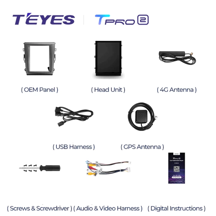 Navigatie Auto Teyes Tip Tesla TPRO 2 Ford Mondeo 4 2014-2022 4+64GB 9.7" QLED Octa-core 1.8Ghz Android 4G Bluetooth 5.1 DSP [6]