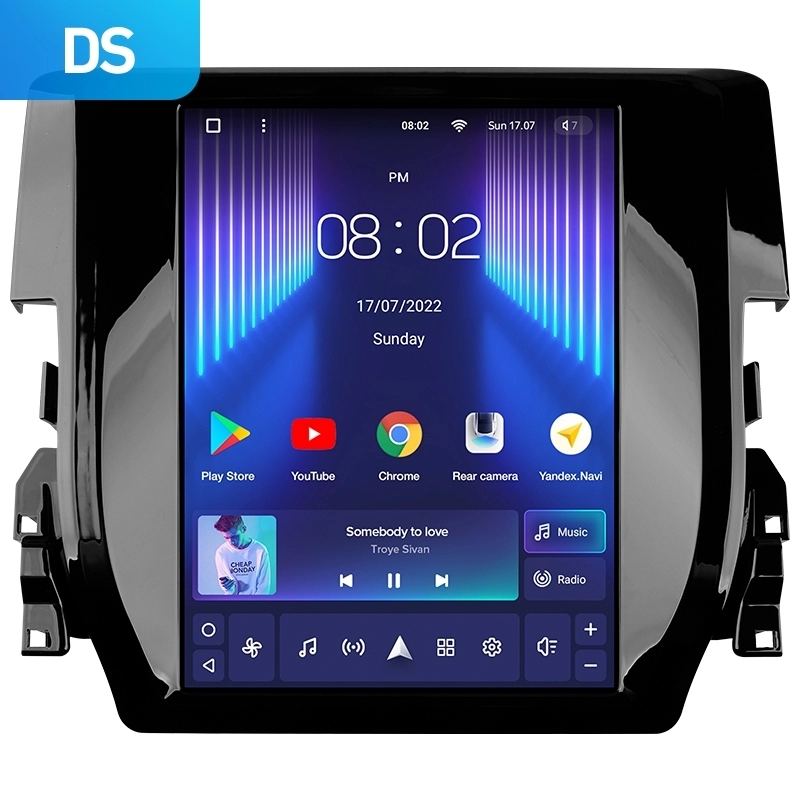 Navigatie Auto Teyes Tip Tesla TPRO 2 Honda Civic 10 2015-2020 3+32GB 9.7" QLED Octa-core 1.8Ghz, Android 4G Bluetooth 5.1 DSP [1]