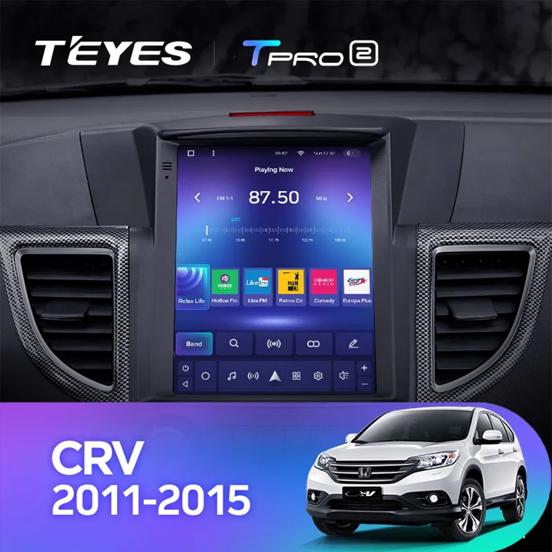 Navigatie Auto Teyes Tip Tesla TPRO 2 Honda CR-V 4 2011-2015 4+64GB 9.7" QLED Octa-core 1.8Ghz, Android 4G Bluetooth 5.1 DSP [3]
