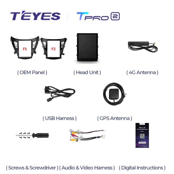 Navigatie Auto Teyes Tip Tesla TPRO 2 Hyundai Elantra 5 2010-2016 4+64GB 9.7" QLED Octa-core 1.8Ghz, Android 4G Bluetooth 5.1 DSP [6]