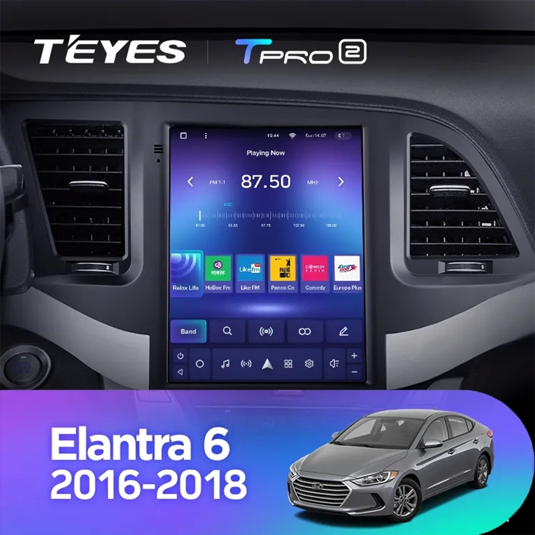 Navigatie Auto Teyes Tip Tesla TPRO 2 Hyundai Elantra 6 2015-2018 3+32GB 9.7" QLED Octa-core 1.8Ghz, Android 4G Bluetooth 5.1 DSP [5]