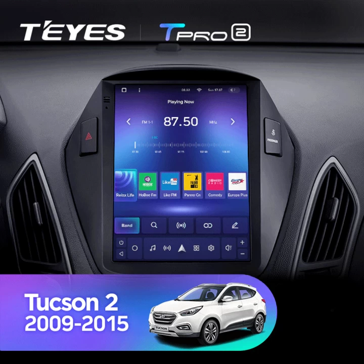 Navigatie Auto Teyes Tip Tesla TPRO 2 Hyundai Tucson 2 2009-2015 4+64GB 9.7" QLED Octa-core 1.8Ghz, Android 4G Bluetooth 5.1 DSP [4]