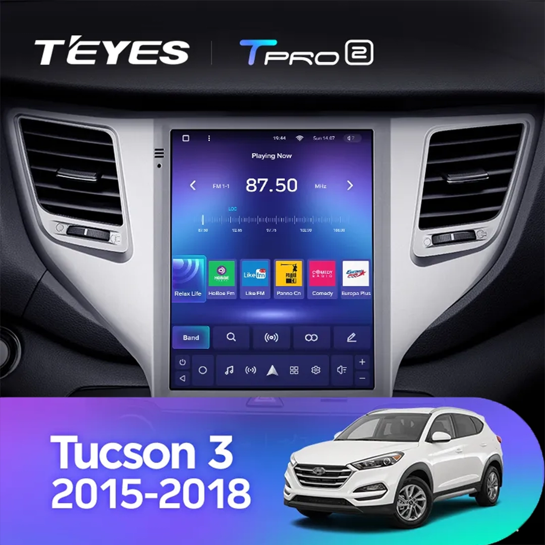 Navigatie Auto Teyes Tip Tesla TPRO 2 Hyundai Tucson 3 2015-2018 4+64GB 9.7" QLED Octa-core 1.8Ghz, Android 4G Bluetooth 5.1 DSP [5]