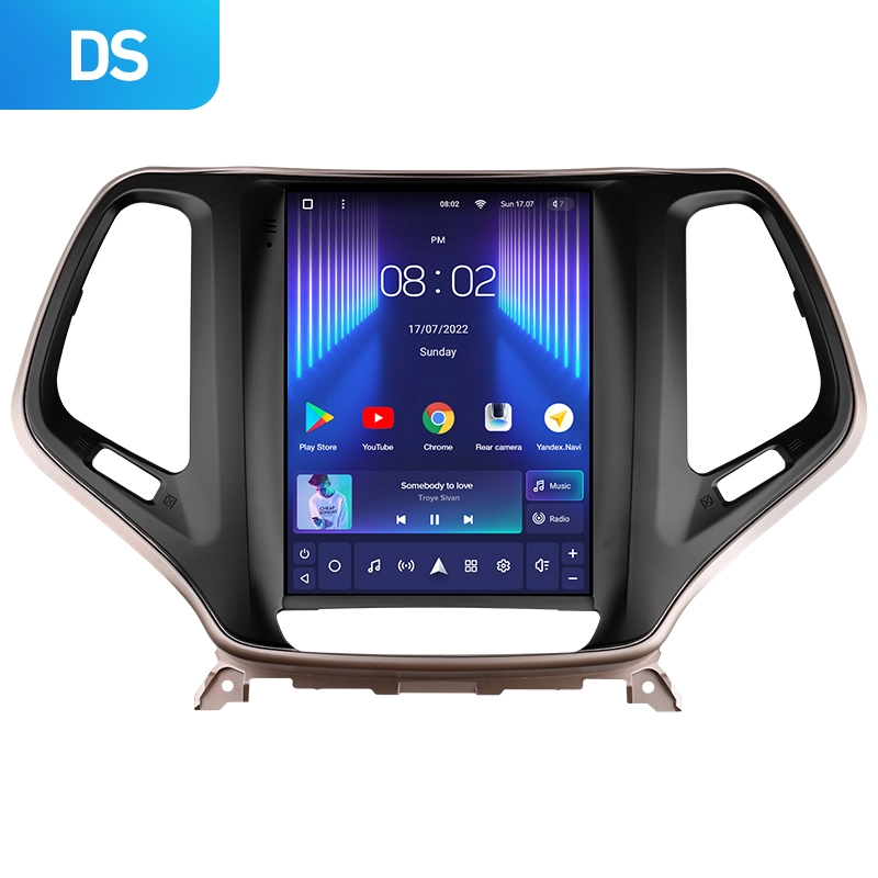 Navigatie Auto Teyes Tip Tesla TPRO 2 Jeep Cherokee 2013-2018 4+64GB 9.7" QLED Octa-core 1.8Ghz, Android 4G Bluetooth 5.1 DSP [1]