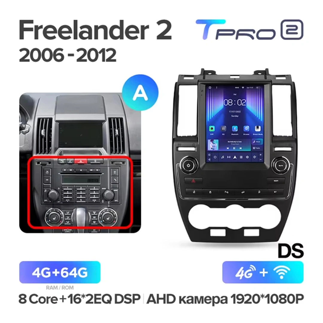Navigatie Auto Teyes Tip Tesla TPRO 2 Land Rover Freelander 2 2006-2012 3+32GB 9.7" QLED Octa-core 1.8Ghz, Android 4G Bluetooth 5.1 DSP [3]