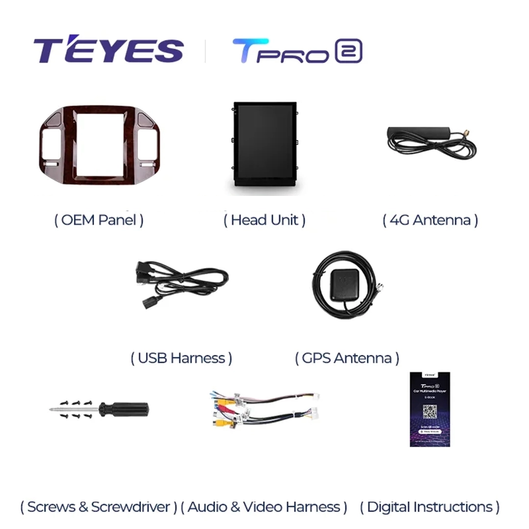 Navigatie Auto Teyes Tip Tesla TPRO 2 Mitsubishi Pajero 3 V70 V60 1999-2006 3+32GB 9.7" QLED Octa-core 1.8Ghz, Android 4G Bluetooth 5.1 DSP [6]
