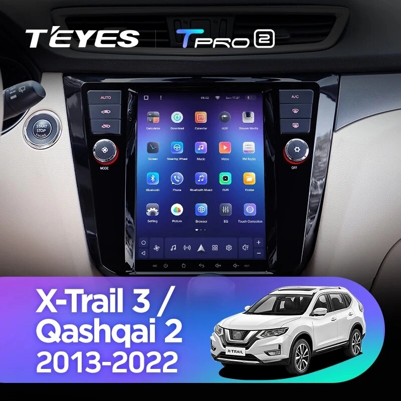 Navigatie Auto Teyes Tip Tesla TPRO 2 Nissan X Trail 3 T32 2013-2017 3+32GB 9.7" QLED Octa-core 1.8Ghz, Android 4G Bluetooth 5.1 DSP [2]