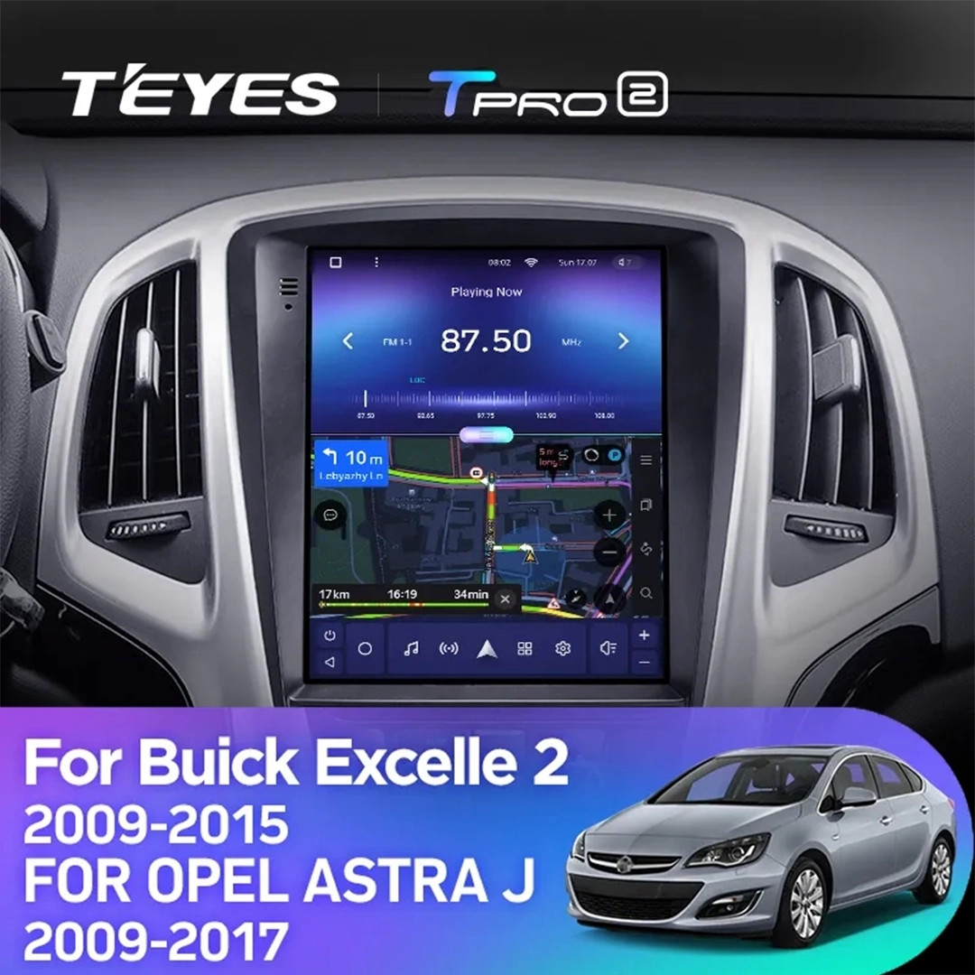 Navigatie Auto Teyes Tip Tesla TPRO 2 Opel Astra J 2009-2017 3+32GB 9.7" QLED Octa-core 1.8Ghz, Android 4G Bluetooth 5.1 DSP [4]