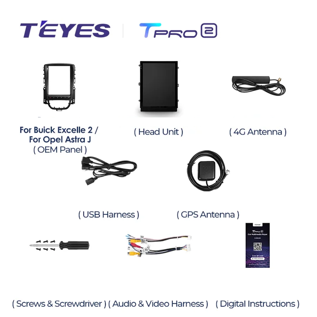 Navigatie Auto Teyes Tip Tesla TPRO 2 Opel Astra J 2009-2017 4+64GB 9.7" QLED Octa-core 1.8Ghz, Android 4G Bluetooth 5.1 DSP [6]