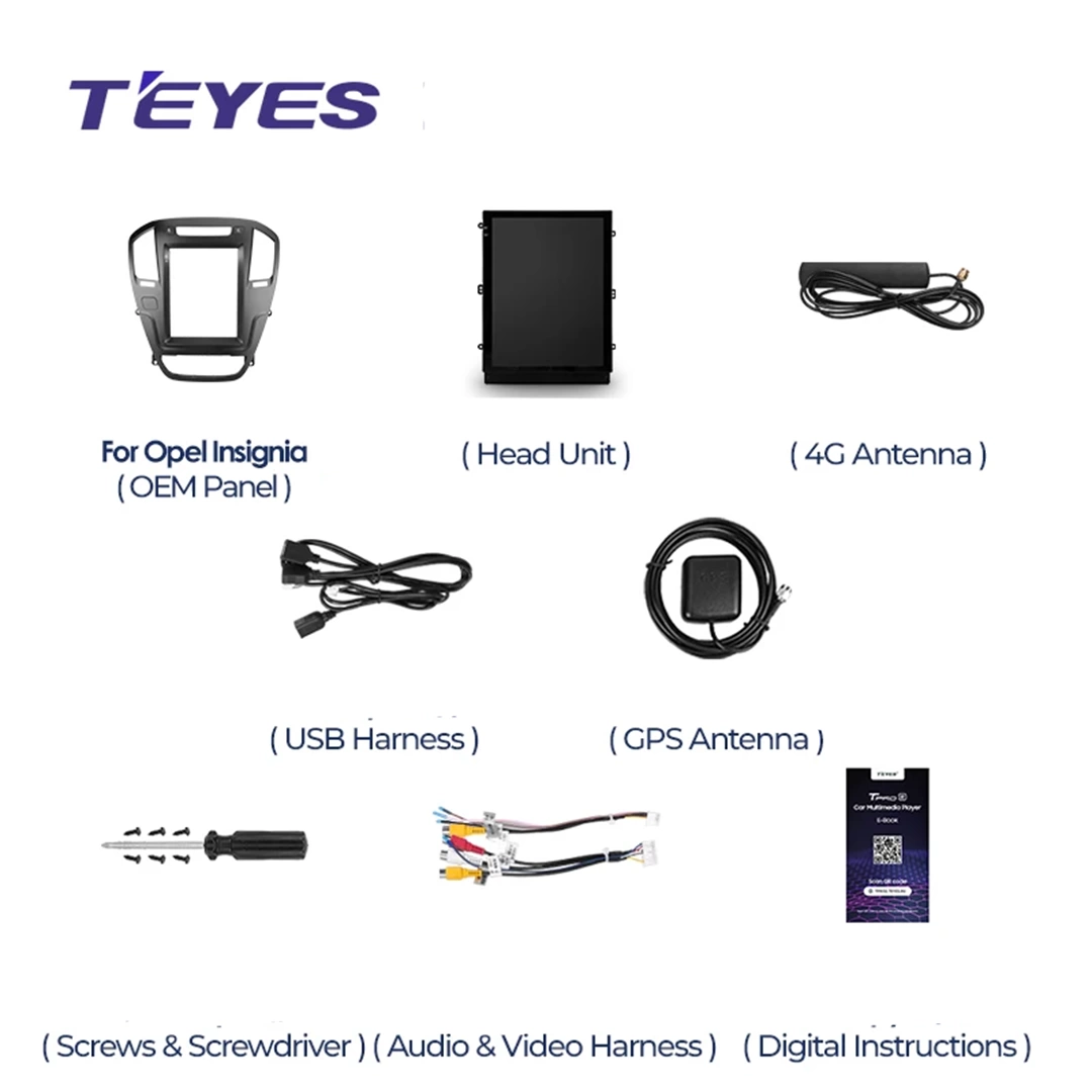 Navigatie Auto Teyes Tip Tesla TPRO 2 Opel Insignia 2008-2013 4+64GB 9.7" QLED Octa-core 1.8Ghz, Android 4G Bluetooth 5.1 DSP [3]