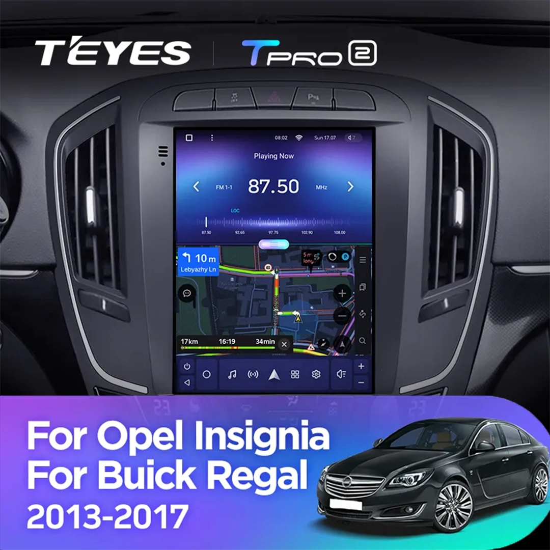 Navigatie Auto Teyes Tip Tesla TPRO 2 Opel Insignia 2013-2017 4+64GB 9.7" QLED Octa-core 1.8Ghz, Android 4G Bluetooth 5.1 DSP [4]