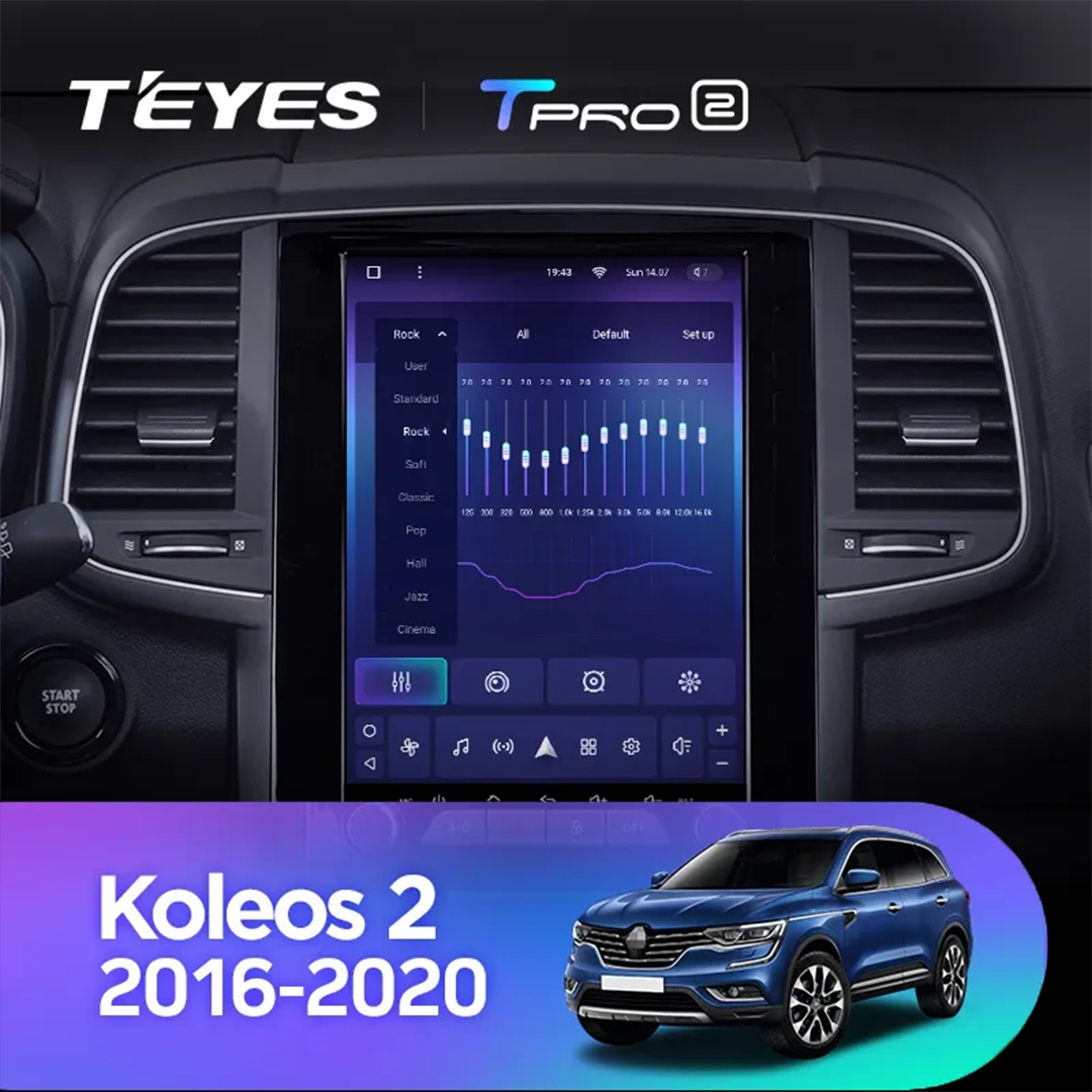 Navigatie Auto Teyes Tip Tesla TPRO 2 Renault Koleos 2016-2020 4+64GB 9.7" QLED Octa-core 1.8Ghz, Android 4G Bluetooth 5.1 DSP [3]
