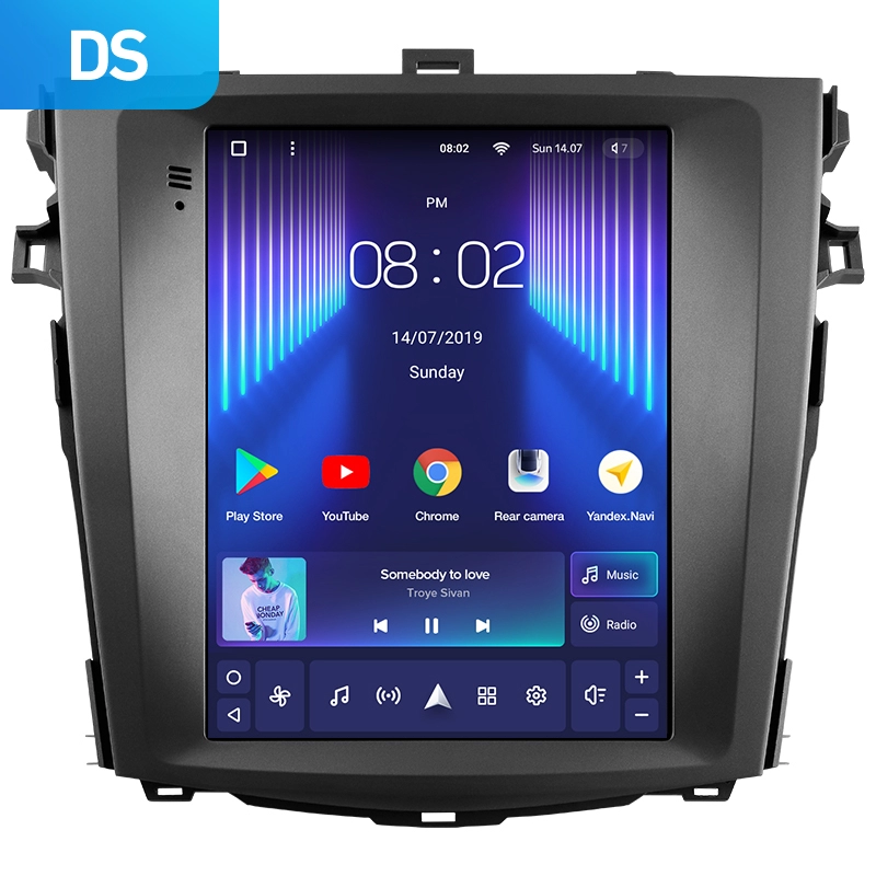 Navigatie Auto Teyes Tip Tesla TPRO 2 Toyota Corolla 10 2006-2013 4+64GB 9.7" QLED Octa-core 1.8Ghz, Android 4G Bluetooth 5.1 DSP [1]