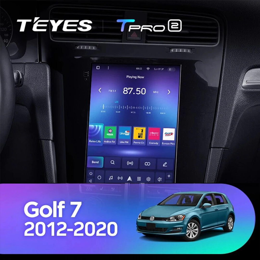 Navigatie Auto Teyes Tip Tesla TPRO 2 Volkswagen Golf 7 2012-2020 3+32GB 9.7" QLED Octa-core 1.8Ghz, Android 4G Bluetooth 5.1 DSP [2]