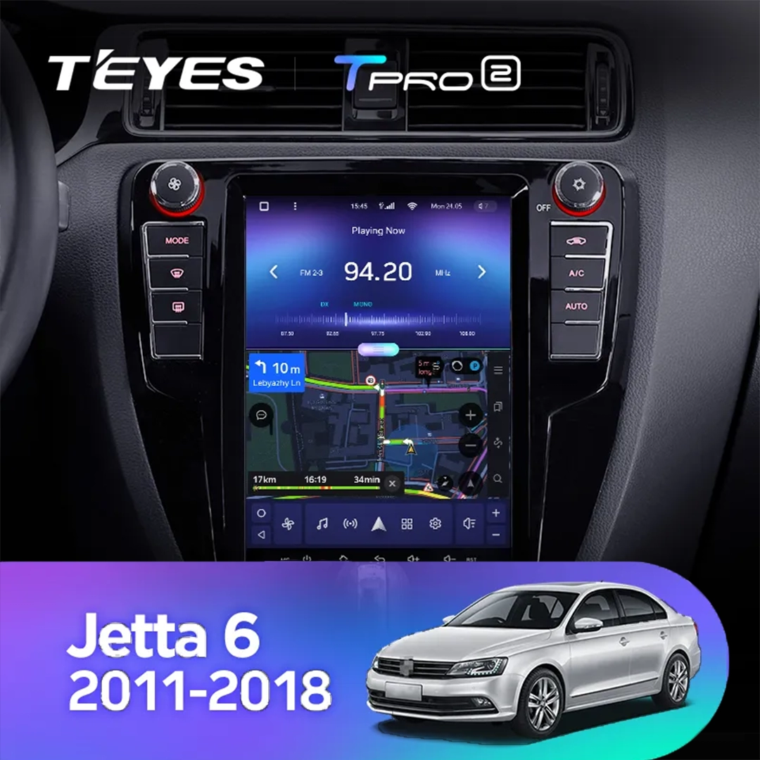 Navigatie Auto Teyes Tip Tesla TPRO 2 Volkswagen Jetta 6 2011-2018 4+64GB 9.7" QLED Octa-core 1.8Ghz, Android 4G Bluetooth 5.1 DSP [5]