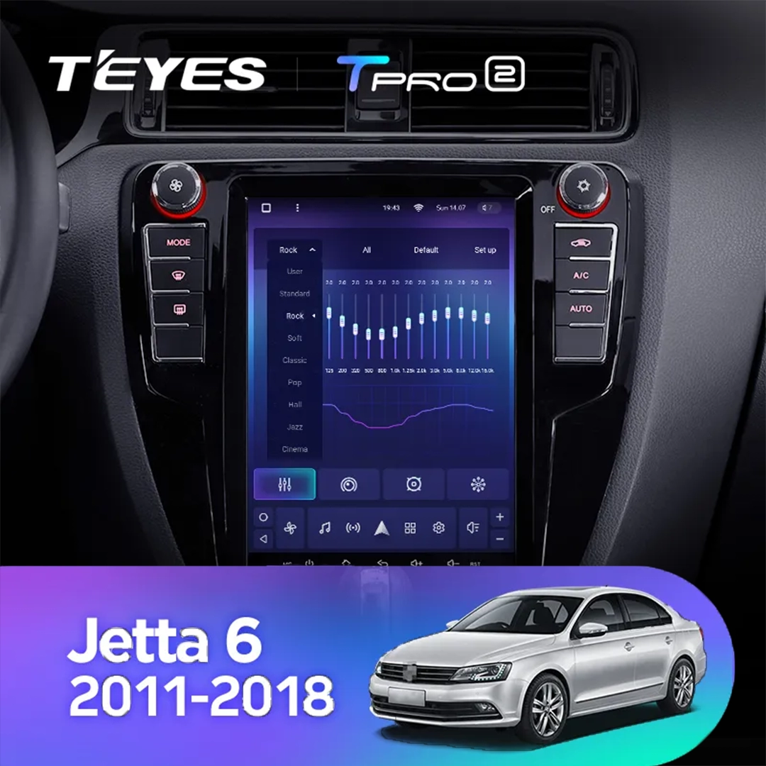 Navigatie Auto Teyes Tip Tesla TPRO 2 Volkswagen Jetta 6 2011-2018 4+64GB 9.7" QLED Octa-core 1.8Ghz, Android 4G Bluetooth 5.1 DSP [3]