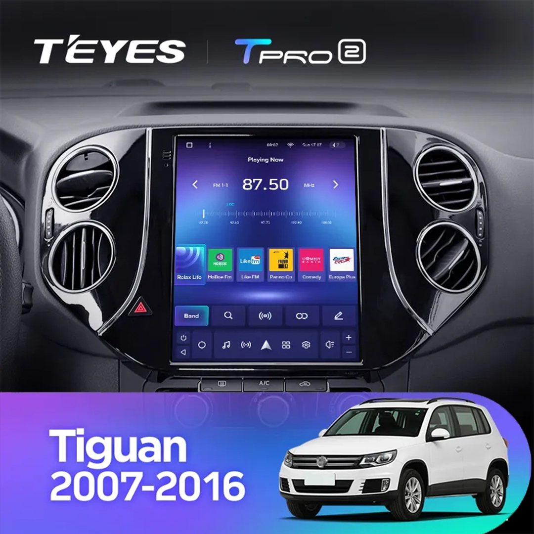 Navigatie Auto Teyes Tip Tesla TPRO 2 Volkswagen Tiguan 1 2006-2016 4+64GB 9.7" QLED Octa-core 1.8Ghz, Android 4G Bluetooth 5.1 DSP [4]
