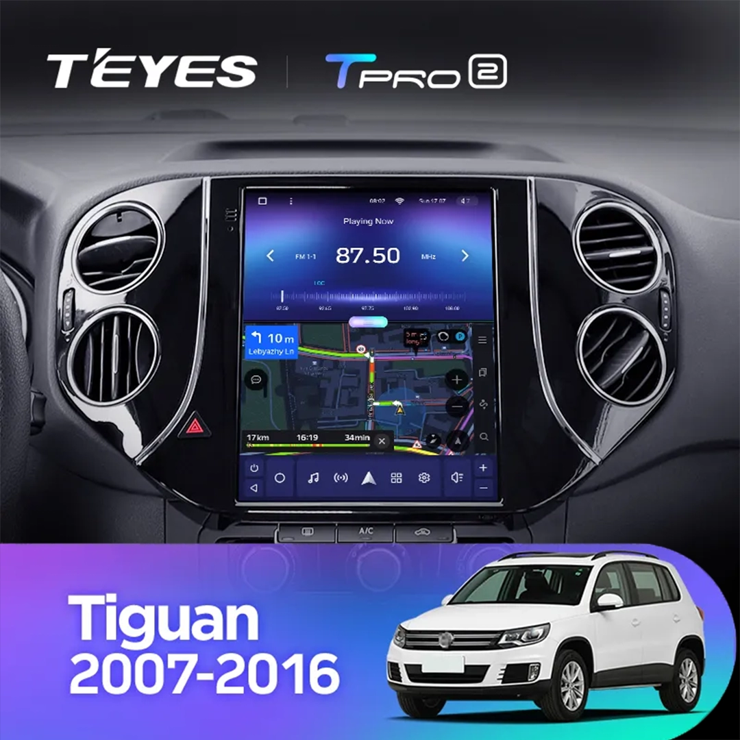 Navigatie Auto Teyes Tip Tesla TPRO 2 Volkswagen Tiguan 1 2006-2016 4+64GB 9.7" QLED Octa-core 1.8Ghz, Android 4G Bluetooth 5.1 DSP [5]