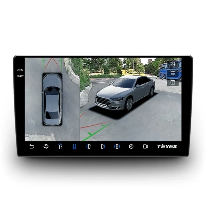 Resigilat - Navigatie Auto Teyes CC3 2K 360°, 6+128GB 9.5" QLED Octa-core 1.8Ghz, Android 4G Bluetooth 5.1 DSP [2]