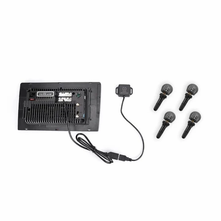 Senzori wireless de monitorizare a presiunii în pneuri Teyes TPMS [3]
