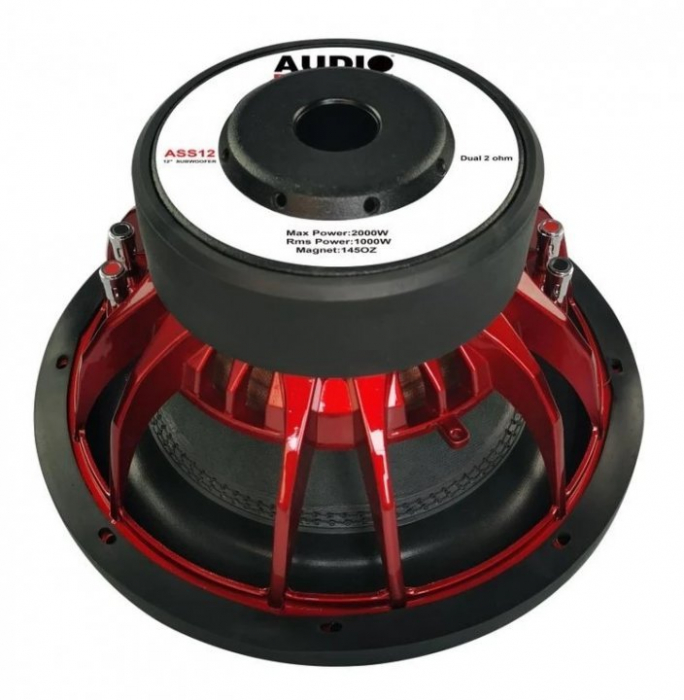 SUBWOOFER AUTO AUDIOSYSTEM ASS-12, 300MM, 1000W RMS [3]
