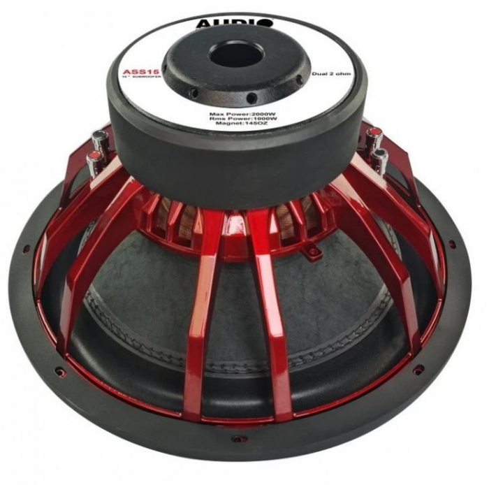 SUBWOOFER AUTO AUDIOSYSTEM ASS-15, 380MM, 1000W RMS [2]