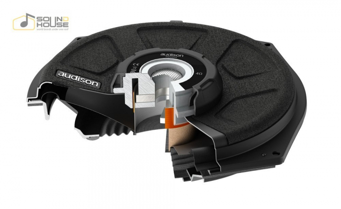 SUBWOOFER AUTO AUDISON PRIMA DEDICAT BMW APBMW S8- 2 OHM, 150W RMS, 1 BUCATA [2]