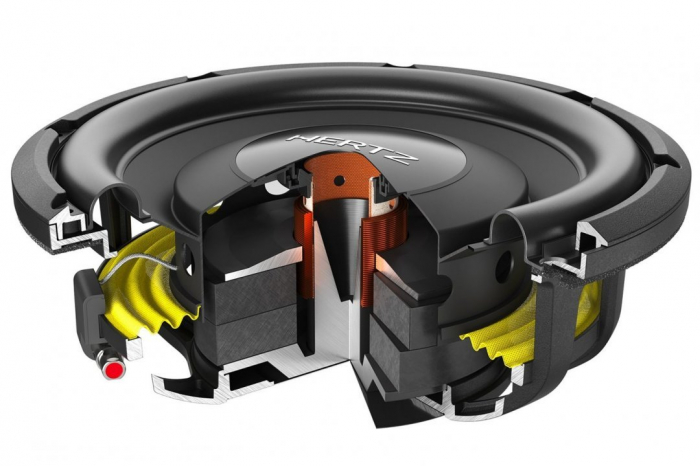 SUBWOOFER AUTO HERTZ MILLE PRO MPS 250 S2, 250MM, 500W [2]