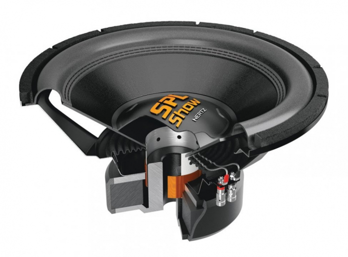 SUBWOOFER AUTO HERTZ SPL SHOW SS 12 D2, 300 MM, 1000W RMS [2]