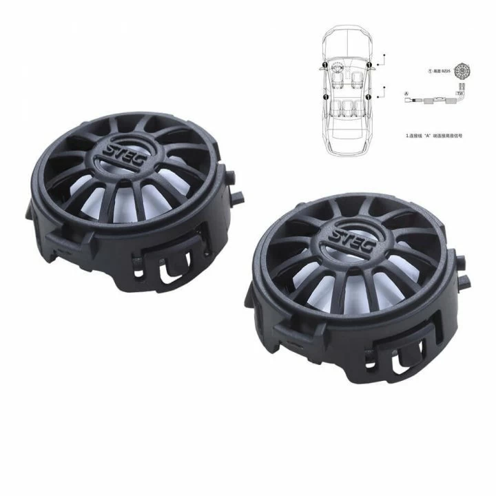 Tweetere auto Steg dedicate Mercedes Benz BZ 25, 25 W RMS [2]