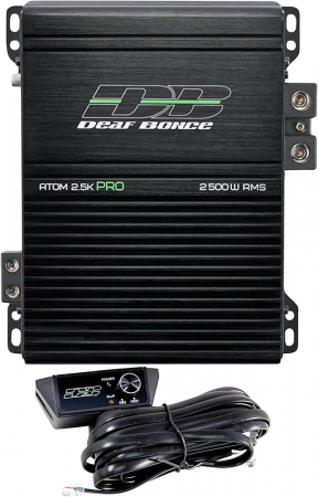 AMPLIFICATOARE  AUTO - Amplificator Auto Deaf Bonce Apocalypse ATOM 2.5k Pro, monobloc, 2500W