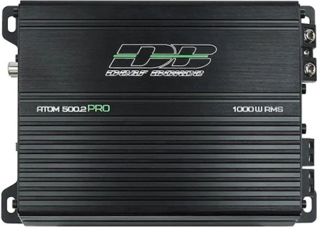 AMPLIFICATOARE  AUTO - Amplificator Auto Deaf Bonce Apocalypse Atom-500.2 Pro, 2 canale, 1000W