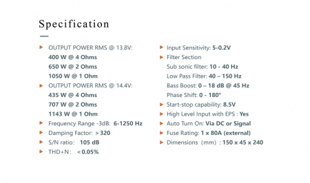 Amplificator MUSWAY FOUR 1000 [2]
