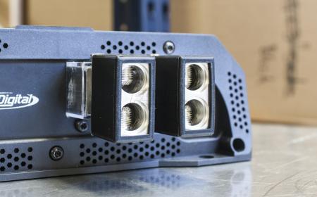 Bloc terminal amplificator - Bloc terminal alimentare amplificator 2x50mm2
