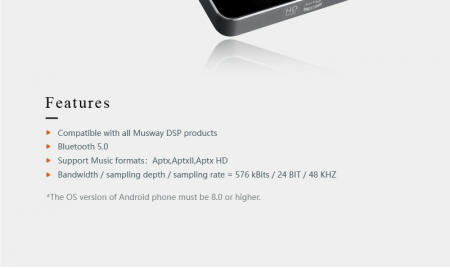 AMPLIFICATOARE  AUTO - BLUEATOOTH  MUSWAY BTS HD
