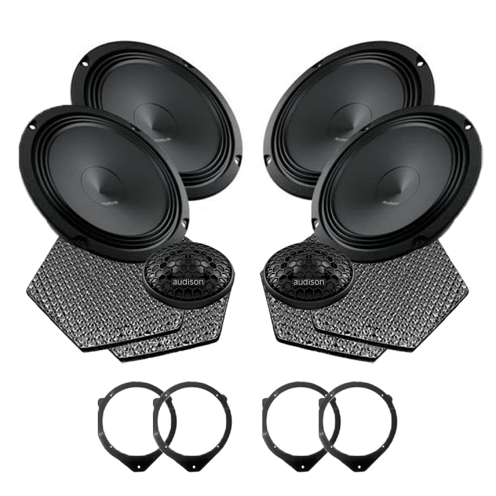 Boxe auto dedicate marca auto - Boxe auto Audison dedicate Audi A4 B6 2000-2006