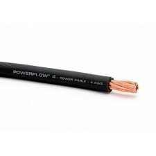 Cablu alimentare /metru - CABLU ALIMENTARE CONNECTION PF 4 BK, METRU LINIAR / ROLA 50M, 20MM² (4 AWG)
